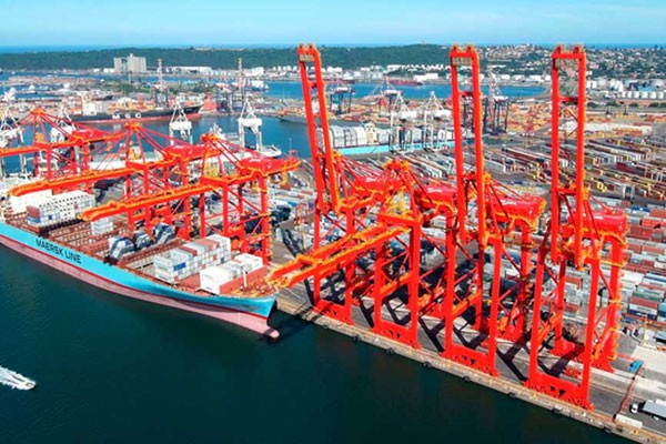 Adelantan en Sudafrica ampliación de instalaciones portuarias