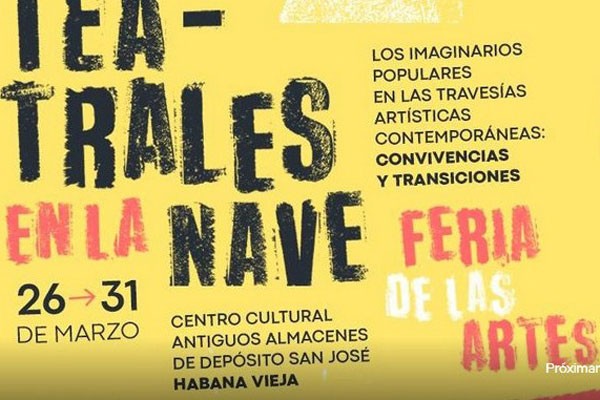 Cartel de la Feria de las Artes Teatrales.