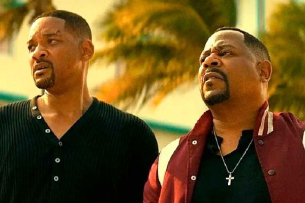 Famosos actores Will Smith y Martin Lawrence.
