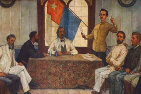 Asamblea de Guáimaro acontecida el 10 de abril de 1869