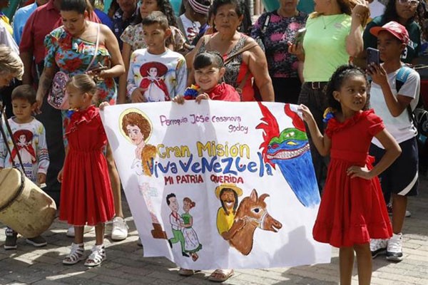 Gran Misión Viva Venezuela, mi Patria Querida. Foto Prensa Latina