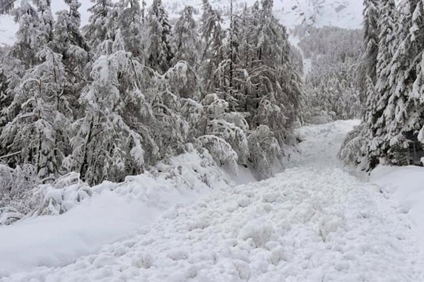 Fuertes nevadas en el norte de Italia. Foto Prensa Latina