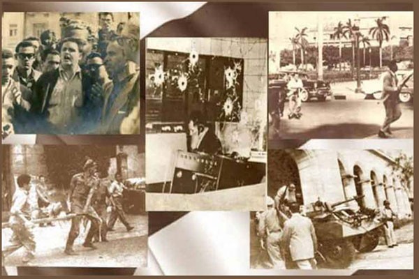 Aniversario 67 del asalto al Palacio Presidencial y la toma de la emisora Radio Reloj.