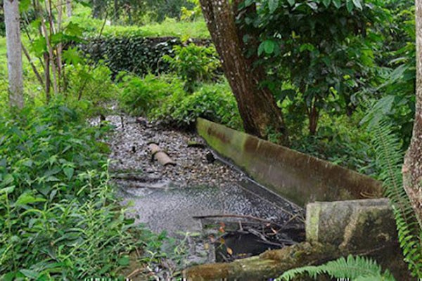 Contaminación de los ríos.
