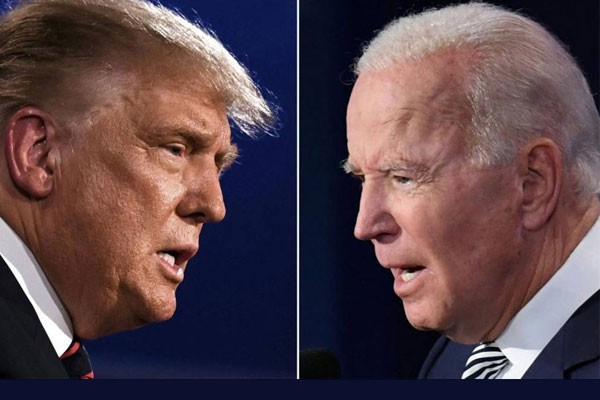 Donald Trump y Joe Biden