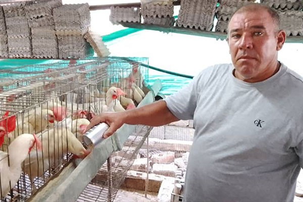 Campesino floridano Israel Mederos Chaviano