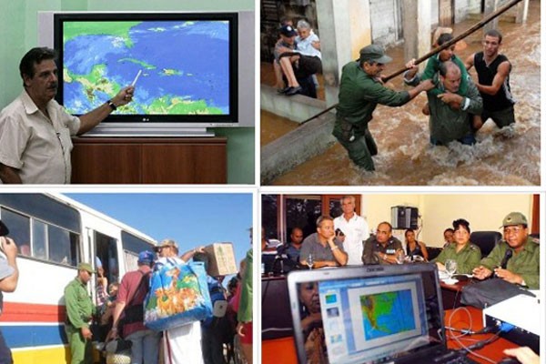 Ante los fenómenos naturales, preparados y alertas.