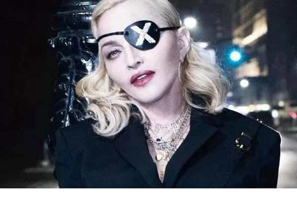 Cantante estadounidense Madonna. 
