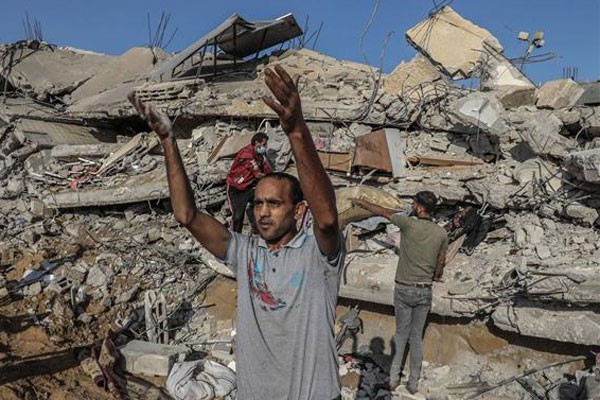 Continúan los ataques israelíes en la Franja de Gaza.