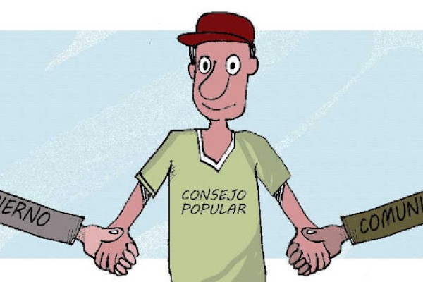 El delegado de circunscripción al servicio de su comunidad.