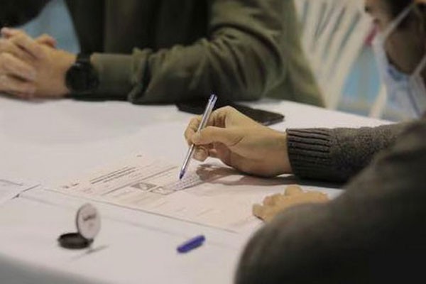 Corea del Sur en elecciones.