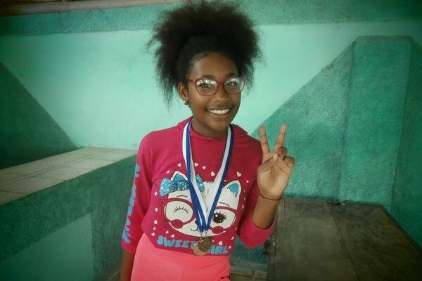 Joven floridana Maidalys Zamora de la Rosa 