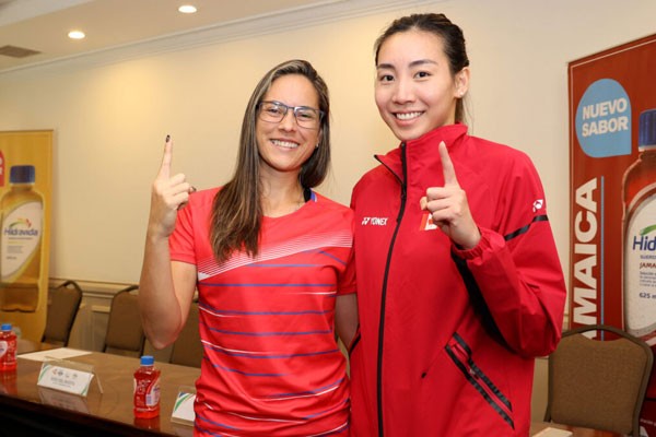 Badmintonista de Cuba Taymara Oropesa 