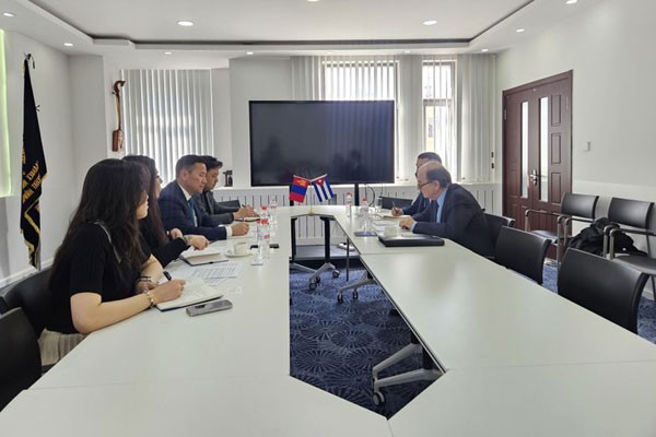 Relaciones económico-comerciales bilaterales entre Cuba y Mongolia