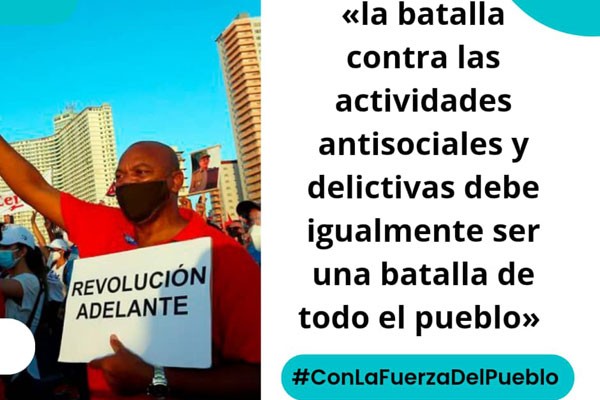 Batalla contra las indisciplinas y las ilegalidades