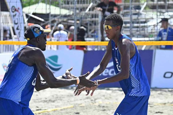 Dupla de Jorge Luis Alayo y Noslen Díaz 