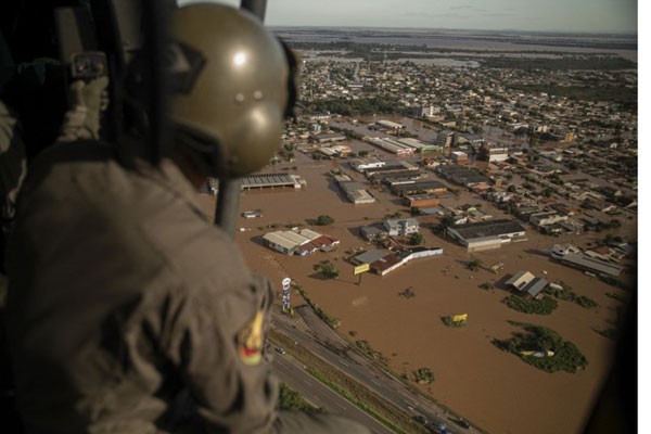 Intensas lluvias en Brasil