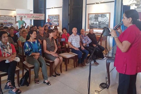 Apoyo desde Holguín para el pueblo palestino