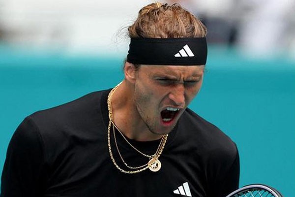 Tenista alemán Alexander Zverev