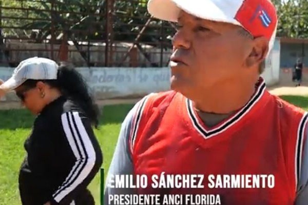 Emilio Sánchez Sarmiento, presidente de la Asociación Nacional del Ciego (ANCI) en el municipio de Florida