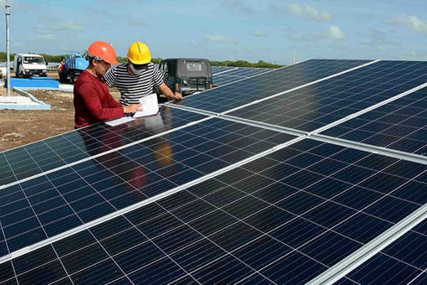 Parques solares fotovoltaicos.