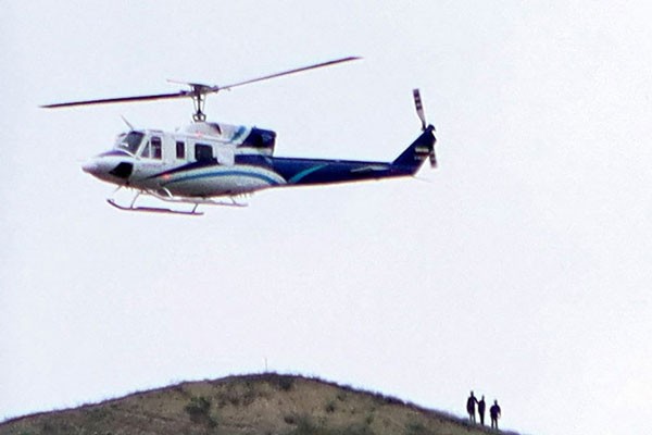 Caída del helicóptero que provocó la muerte del presidente Ebrahim Raisi