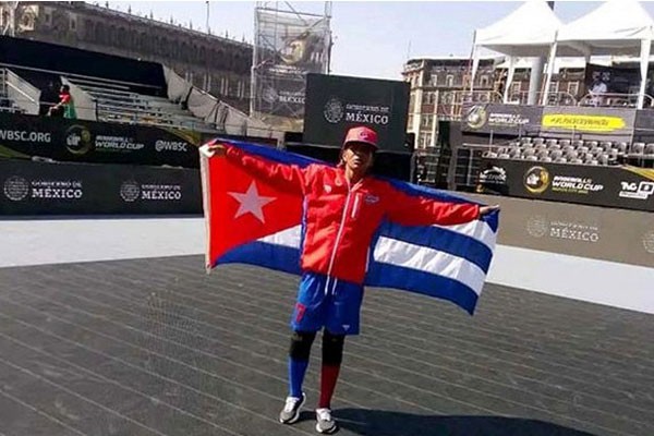 Campeona mundial holguinera Claudia Lores