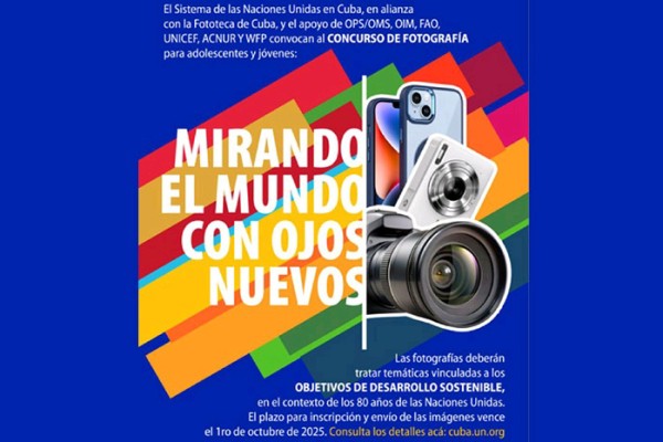 Concurso fotográfico celebrará aniversario 80 de Naciones Unidas