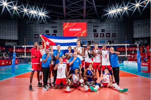 Cuba gana a China y queda séptima en Mundial Sub-21 de Voleibol