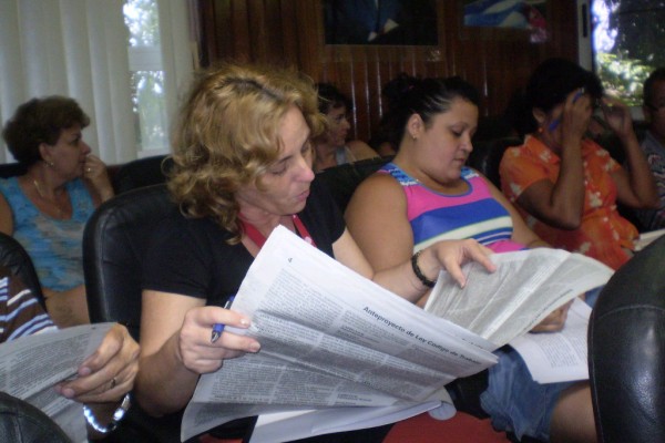 Sindicatos en Camagüey preparan a trabajadores para consulta popular del Código de Trabajo