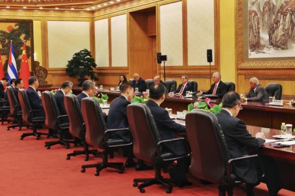 Cuba y China por la aceleración de la construcción de una Comunidad de Futuro Compartido