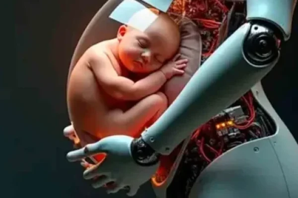 Desarrollan en China el primer “humanoide embarazado” del mundo