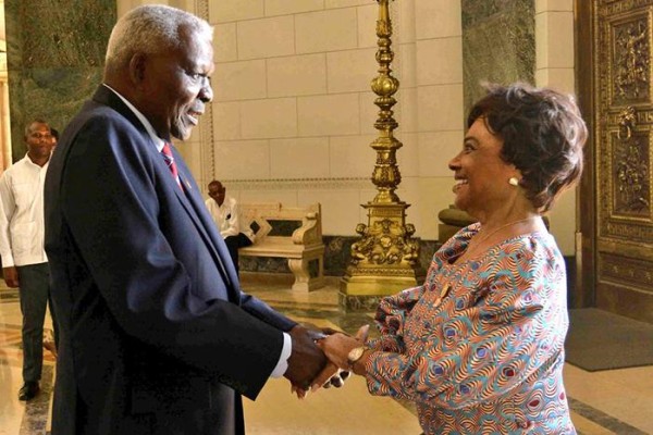 Sostuvieron conversaciones oficiales presidentes de las asambleas nacionales de Cuba y Angola