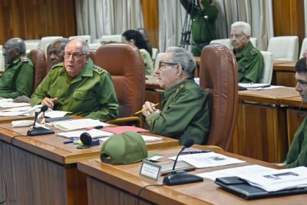 Raúl Castro Presided Over the National Defense Council in Cuba 