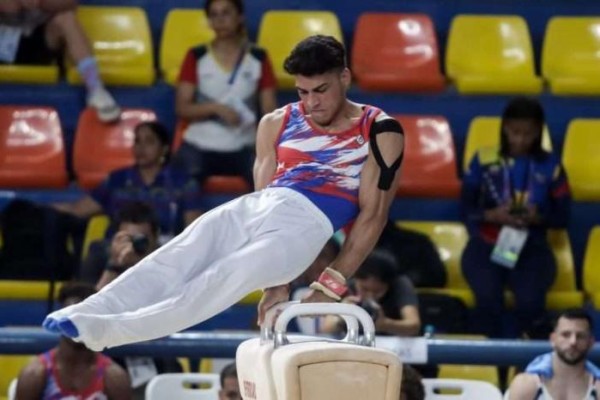 Gimnasta cubano a reto mundialista este fin de semana