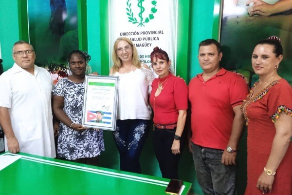Camagüey recognizes the Hygiene Center as a Moral Collective for its excellence