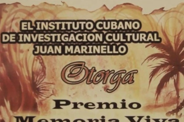 Próxima entrega del Premio Memoria Viva 2025 en Cuba