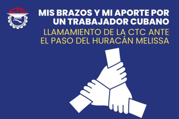Convoca CTC a la solidaridad tras huracán Melissa