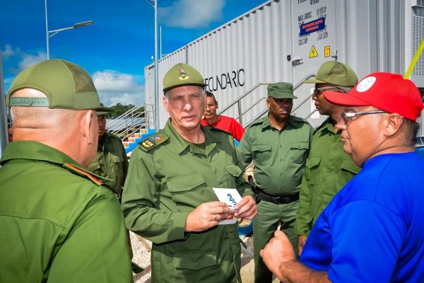 Comprueba Díaz-Canel daños de Melissa a la economía en Holguín