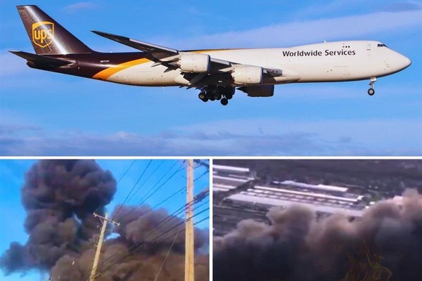 12 dead in crash after engine falls off cargo plane during takeoff in Kentucky