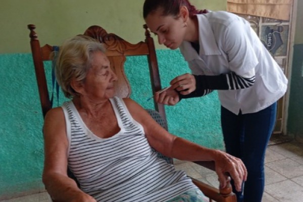 Abdala y la protección anti-Covid-19 en Guáimaro (+ Fotos)