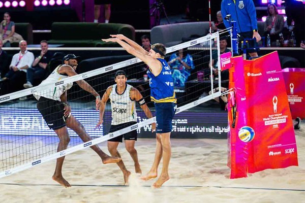 Brazil Falls in the 2025 Adelaide Beach Volleyball World Championship