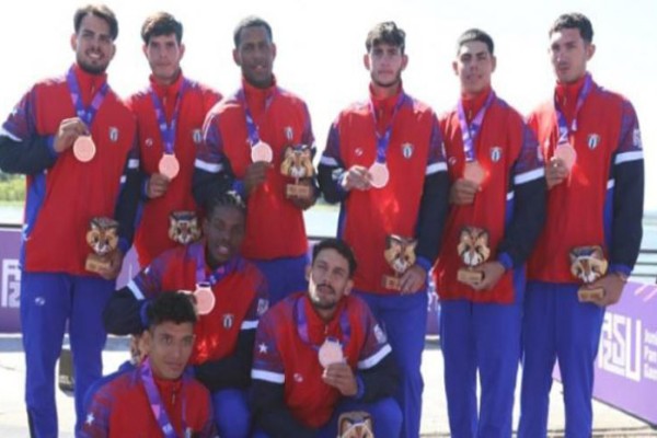 Remo cubano despide el 2025 con 12 cupos para Santo Domingo 2026