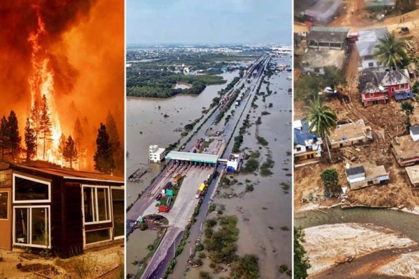 Clima fue cada vez más extremo en 2025