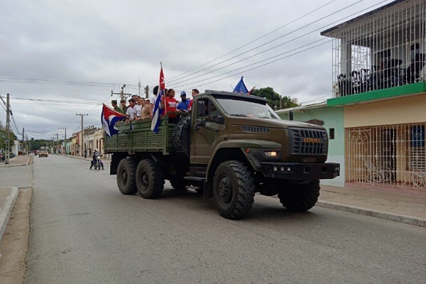 Otra vez Guáimaro abrió las puertas del Camagüey a la Caravana de la Libertad (+ Fotos)