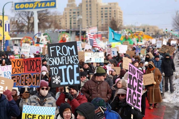 Minneapolis amid protests, violent arrests, and federal deployment