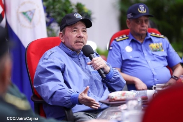 Co-chairman of Nicaragua greeted Cuba and denounced threats from the USA