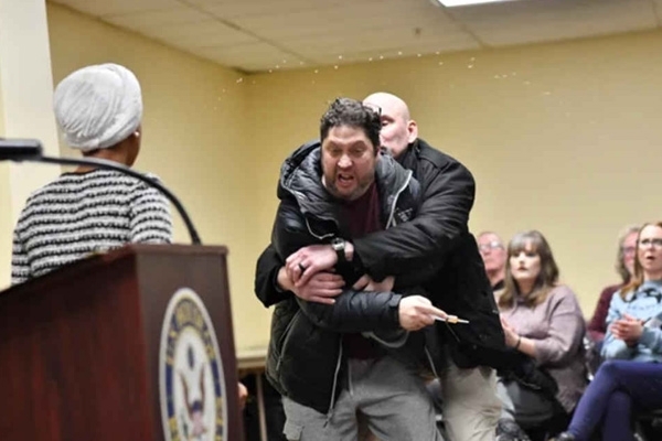 Man assaults US Congresswoman Ilhan Omar during public event