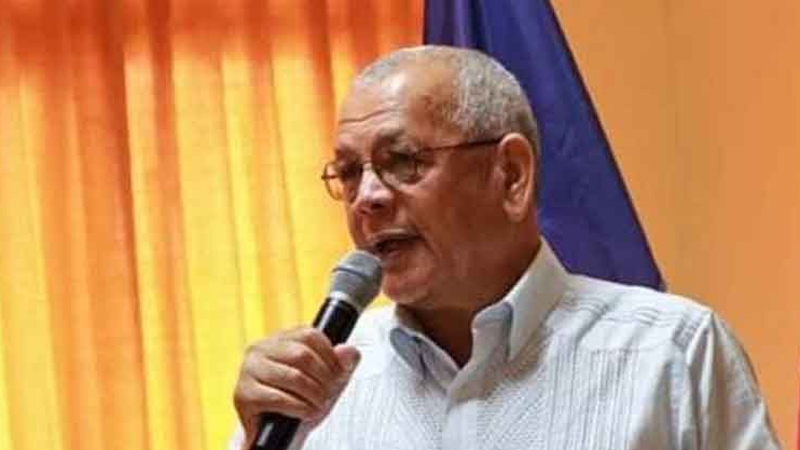 Secretario general del Partido Comunista del Trabajo (PCT) de la República Dominicana, Manuel Salazar