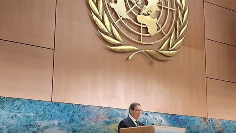 Bruno Rodríguez Parrilla reafirmó el compromiso de Cuba con la defensa y promoción de todos los derechos humanos para todos